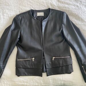 Sandro leather jacket